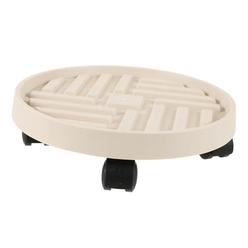 BESPORTBLE Rollender Pflanzenteller Mit Rädern Wasserdichter Untersetzer Für Blumentöpfe Runder Pflanzenroller Für Innen Und Außenbereich Pflege Von Pflanzen Und Bonsai von BESPORTBLE