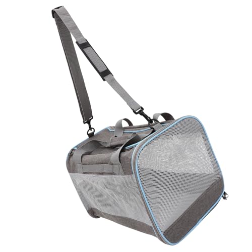 BESPORTBLE Reise Katzen Tragetasche Aus Weichem Mesh Atmungsaktive Transportbox Für Kleine Haustiere Für Ausflüge Mit Katzen Hunden Und Welpen von BESPORTBLE