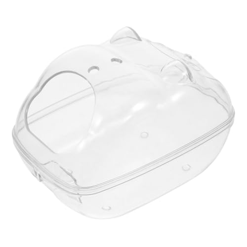 BESPORTBLE Transparenter Hamster Bade Sandbehälter Hamster Toilette Für Kleintiere Leicht Zu Reinigen Geeignet Für Rennmäuse Und Hamster Transparent BESPORTBLE Transparenter Hamster Bade Sandbehälter Hamster Toilette Für Kleintiere Leicht Zu Reinigen Geeignet Für Rennmäuse Und Hamster Transparent von BESPORTBLE