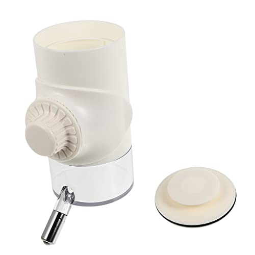 BESPORTBLE Innovativer Hängender Wasserspender für Haustiere Automatischer Wasserspender für Haustiere Bequemes Trinken Elfenbeinweiß von BESPORTBLE