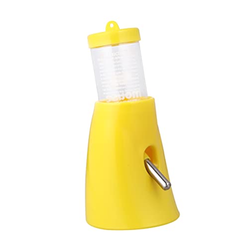 BESPORTBLE Trinkflasche für Hamster Kleintierversteck Dekorationen für Aquarien Hamster Spielzeug hamsterspielzeug wasserkocher Wasserspender für Hamster kleine Tier wasserflasche Yellow von BESPORTBLE