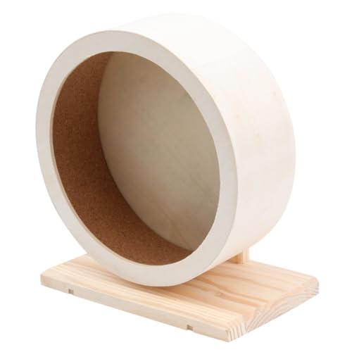 BESPORTBLE Laufrad Aus Holz rutschfest für Hamster Spielzeug Laufrad Größe M Haustier-trainingsspielzeug BESPORTBLE Laufrad Aus Holz rutschfest für Hamster Spielzeug Laufrad Größe M Haustier-trainingsspielzeug von BESPORTBLE