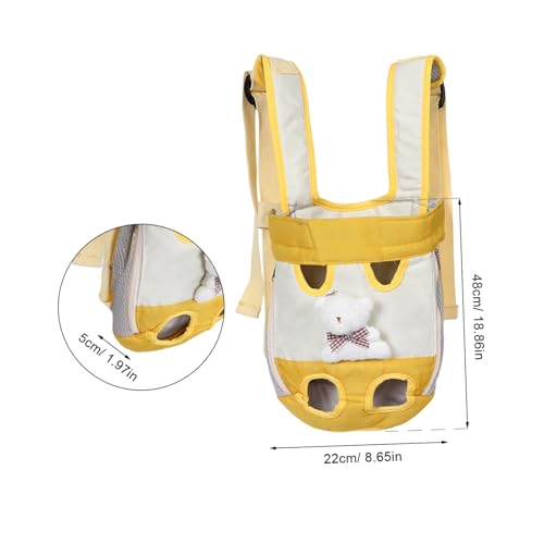 BESPORTBLE Verstellbarer Belüfteter Haustier Rucksack für Reisen und Wandern Tragbarer Transport für Kleine bis Mittelgroße Hunde und Katzen Reißfestes Komfortables Design mit Seitlichem BESPORTBLE Verstellbarer Belüfteter Haustier Rucksack für Reisen und Wandern Tragbarer Transport für Kleine bis Mittelgroße Hunde und Katzen Reißfestes Komfortables Design mit Seitlichem von BESPORTBLE