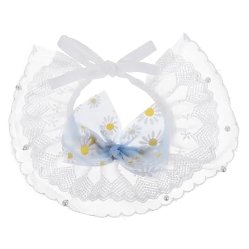 BESPORTBLE Verstellbares Katzenhalsband mit Dekorativem Blumenmuster und Schleife für Kleine und Katzen Material für Fotoshootings und Besondere Anlässe BESPORTBLE Verstellbares Katzenhalsband mit Dekorativem Blumenmuster und Schleife für Kleine und Katzen Material für Fotoshootings und Besondere Anlässe von BESPORTBLE