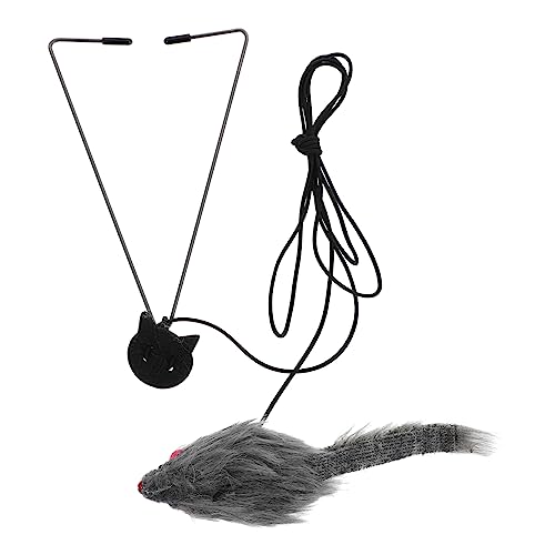 BESPORTBLE Verstellbares Katzenspielzeug Interaktive Katzenangel mit Hängendem Design für Bewegung und Spielspaß für Katzen Stressreduktion BESPORTBLE Verstellbares Katzenspielzeug Interaktive Katzenangel mit Hängendem Design für Bewegung und Spielspaß für Katzen Stressreduktion von BESPORTBLE