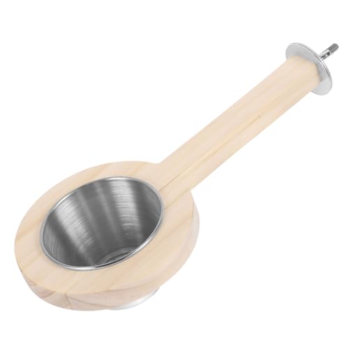 BESPORTBLE Papageien Futter Und Wasserbehälter Mit Holzperch Vogelkäfig Zubehör Für Kleine Vögel Installieren Spritzwassergeschützt Für Vögel Und Nager BESPORTBLE Papageien Futter Und Wasserbehälter Mit Holzperch Vogelkäfig Zubehör Für Kleine Vögel Installieren Spritzwassergeschützt Für Vögel Und Nager von BESPORTBLE