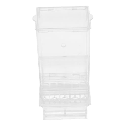 BESPORTBLE Vogelfutterspender Transparent Für Sittiche Futterspender Für Papageien Kunststoff Automatische Vogeltränke Transparent Für Papageien Saubere Fütterung Automatische BESPORTBLE Vogelfutterspender Transparent Für Sittiche Futterspender Für Papageien Kunststoff Automatische Vogeltränke Transparent Für Papageien Saubere Fütterung Automatische von BESPORTBLE