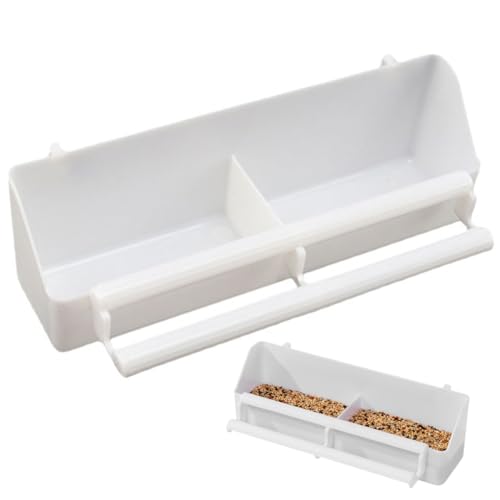 BESPORTBLE Vogelfutterspender Aus Robustem Kunststoff Für Papageien Und Nymphensittiche Mit Moderatem Fassungsvermögen Für Futter Und Wasser Einfach Montierbar Am Vogelkäfig BESPORTBLE Vogelfutterspender Aus Robustem Kunststoff Für Papageien Und Nymphensittiche Mit Moderatem Fassungsvermögen Für Futter Und Wasser Einfach Montierbar Am Vogelkäfig von BESPORTBLE