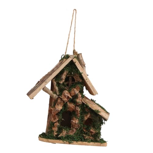BESPORTBLE Vogelhaus Aus Holz Vogelschlafnest Haustier Vogelnest Vogelhaus Nest Vogelnest Schmuck Vogelnest Aus Holz Vogelkäfig Hölzern von BESPORTBLE
