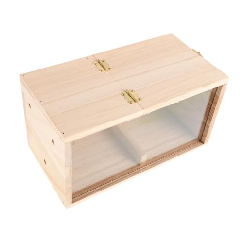 BESPORTBLE Outdoor Vogelhaus Nistkasten Mit Sichtfenster Für Wellensittiche Und Nymphensittiche Langlebige Brutbox Für Garten BESPORTBLE Outdoor Vogelhaus Nistkasten Mit Sichtfenster Für Wellensittiche Und Nymphensittiche Langlebige Brutbox Für Garten von BESPORTBLE