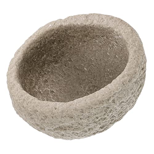 BESPORTBLE Wassernapf für Reptilien Käfig Ranken für Reptilienbecken Futterspender Schlange Reptilien wasserschale Reptilien zubehör Terrarium wasserschale Reptilienzubehör Harz Light Grey BESPORTBLE Wassernapf für Reptilien Käfig Ranken für Reptilienbecken Futterspender Schlange Reptilien wasserschale Reptilien zubehör Terrarium wasserschale Reptilienzubehör Harz Light Grey von BESPORTBLE