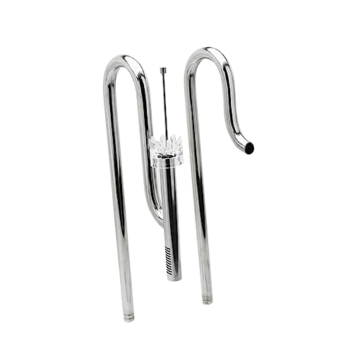 BESPORTBLE Edelstahl Aquarium Wasserrohr Set Mit Einstellbarem Einlass Und Auslass Ölentfernung Praktisch Für Fischbecken Und Aquarienpflege von BESPORTBLE