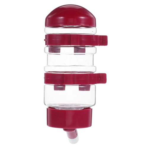 BESPORTBLE Hängender Automatischer Wasserspender Für Hunde Und Katzen Gravitationsflasche Mit Edelstahldüse Platzsparendes Design Für Kisten Und Wände von BESPORTBLE