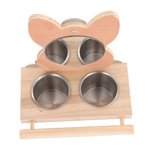 BESPORTBLE Vogelkäfig Feeder Stand Papagei Spielzeug Set Vogel Fütterung Container Vögel Barsch Stange Hause Dekorative Zubehör von BESPORTBLE