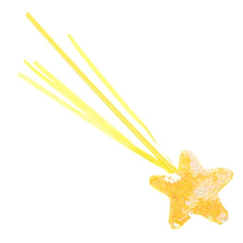 BESPORTBLE Star Ribbon Katzenangel Spielzeug Für Interaktive Unterhaltung Buntes Katzenzubehör Mit Fransen Für Aktive Kätzchen BESPORTBLE Star Ribbon Katzenangel Spielzeug Für Interaktive Unterhaltung Buntes Katzenzubehör Mit Fransen Für Aktive Kätzchen von BESPORTBLE