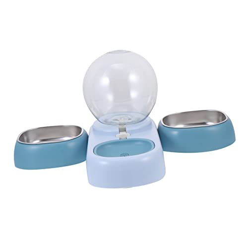 BESPORTBLE Praktische Katze Hund Wasser Feeder Automatische Haustier Fütterung Werkzeug Dual Bowl Pet Trinkbrunnen Dispenser von BESPORTBLE