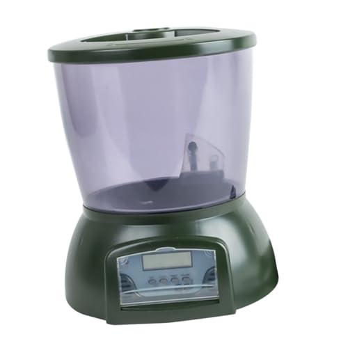 BESPORTBLE Fischfutter-Timer Fischtank-futterautomat LCD-Display für Teiche 4 Stück Aa-batterien Erforderlich von BESPORTBLE