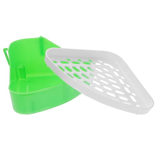 BESPORTBLE dreieckiges Toilettentöpfchen Kleintierstreu Hamsterbettwäsche Kleine Haustiertoilette Haustierkäfig Katzentrainingstoilette Haustier-Toiletten-Töpfchen-Trainer Abs Green BESPORTBLE dreieckiges Toilettentöpfchen Kleintierstreu Hamsterbettwäsche Kleine Haustiertoilette Haustierkäfig Katzentrainingstoilette Haustier-Toiletten-Töpfchen-Trainer Abs Green von BESPORTBLE
