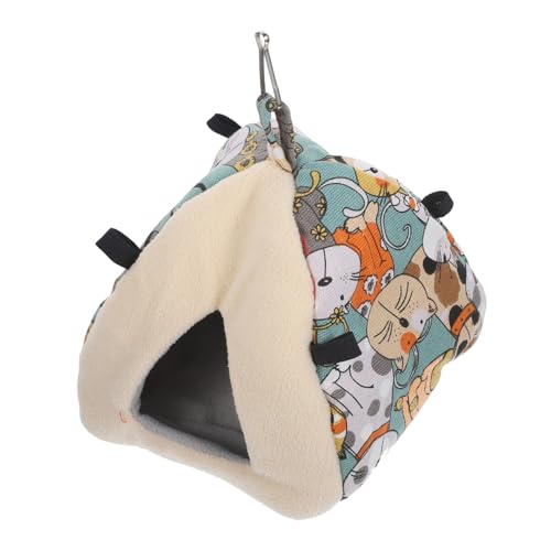 BESPORTBLE Atmungsaktives Komfortables Hamsterhaus Chinchillahaus Haustierbett Hamsterzubehör BESPORTBLE Atmungsaktives Komfortables Hamsterhaus Chinchillahaus Haustierbett Hamsterzubehör von BESPORTBLE