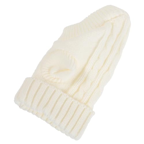 BESPORTBLE hundekleidung Windeln Hundezubehör für kleine Hunde Kühlung für Hunde Haustier Welpe hundemantel Dog Raincoat Bequeme Hundekleidung Pullover für den Haushund Polyester Beige von BESPORTBLE