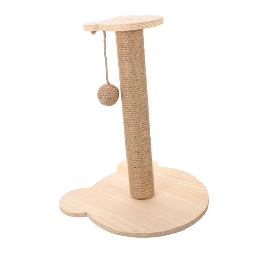 BESPORTBLE Katzenkratzbretter für Hauskatzen Sisal-kratzbaum Holzseil-kratzbaumbrett BESPORTBLE Katzenkratzbretter für Hauskatzen Sisal-kratzbaum Holzseil-kratzbaumbrett von BESPORTBLE