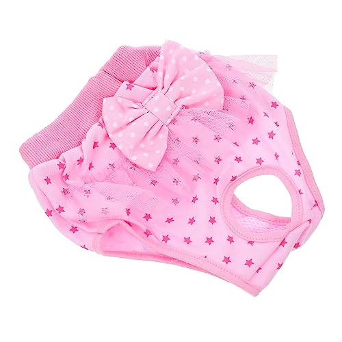 BESPORTBLE Haustierwindel für Hündinnen Auslaufsichere Hundehosen Welpenwindeln Bequeme Atmungsaktive Baumwolle Elegantes Design Waschbar Wiederverwendbar BESPORTBLE Haustierwindel für Hündinnen Auslaufsichere Hundehosen Welpenwindeln Bequeme Atmungsaktive Baumwolle Elegantes Design Waschbar Wiederverwendbar von BESPORTBLE