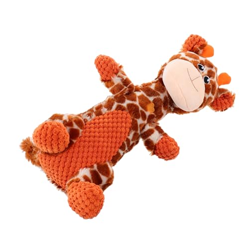 BESPORTBLE Haustier Sound Spielzeug Hund Molar Giraffe Form Plüsch Spielzeug Für Welpen Langeweile Relief BESPORTBLE Haustier Sound Spielzeug Hund Molar Giraffe Form Plüsch Spielzeug Für Welpen Langeweile Relief von BESPORTBLE