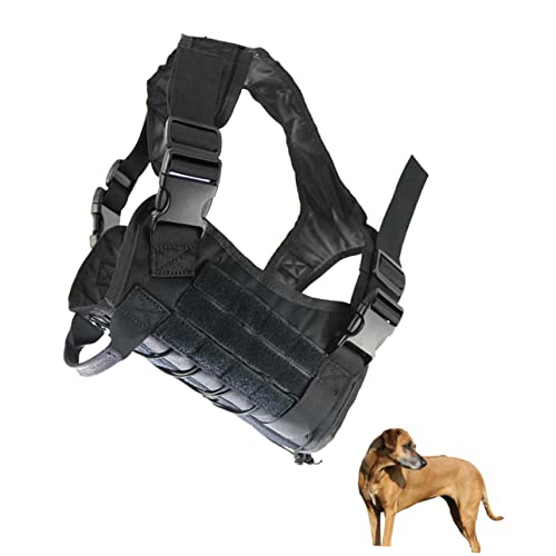 BESPORTBLE Hundeweste Kettle Set Bequemer Patrouillenanzug für Hunde Gr. L Schwarz von BESPORTBLE