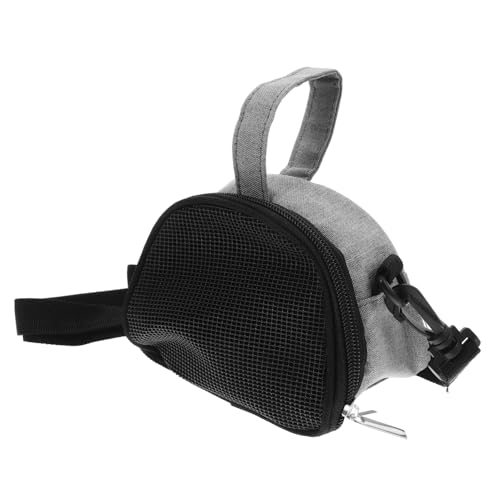 BESPORTBLE Kleintier-Tragetasche Mit Atmungsaktivem Material Verstellbaren Schultergurten Fächern Für Futter Und Wasser Leichtem Design Und Sicherheitsgurten Für Kaninchen Hamster Und von BESPORTBLE