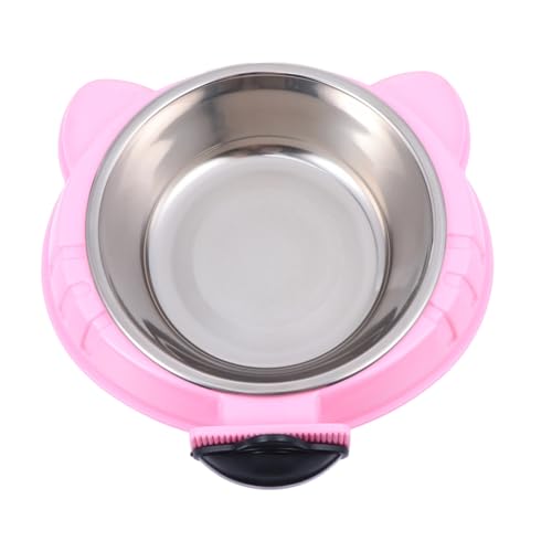 Haustiernapf edelstahlschüsseln edelstahlschalen futtercontainer pet Supplies Futterautomat für Haustiere Katzengericht katzenfutter Hundenapf zuhause Heimtiernapf Kunststoff Rosa BESPORTBLE Haustiernapf edelstahlschüsseln edelstahlschalen futtercontainer pet Supplies Futterautomat für Haustiere Katzengericht katzenfutter Hundenapf zuhause Heimtiernapf Kunststoff Rosa BESPORTBLE von BESPORTBLE