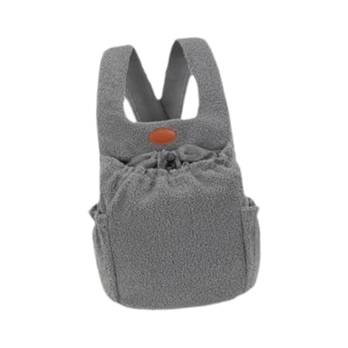 BESSTUUP Rucksack Hund Brusttasche Reisetasche Neuheit Atmungsaktive Tragbare Haustiertragetasche Katze Tragetasche von BESSTUUP