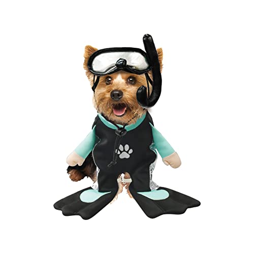 Best Furry Friends, Scuba Diver Hundekostüm, Größe S von BEST FURRY FRIENDS