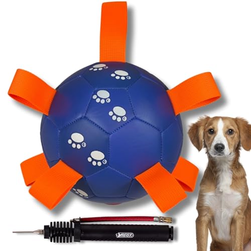 BEST SPORTING Hundeball für große, kleine und mittelgroße Hunde – Mit Schlaufen für einfaches Greifen – Inklusive Ballpumpe und Nadel für schnelles Aufpumpen – Ideal für Innen & Außen BEST SPORTING Hundeball für große, kleine und mittelgroße Hunde – Mit Schlaufen für einfaches Greifen – Inklusive Ballpumpe und Nadel für schnelles Aufpumpen – Ideal für Innen & Außen von BEST SPORTING