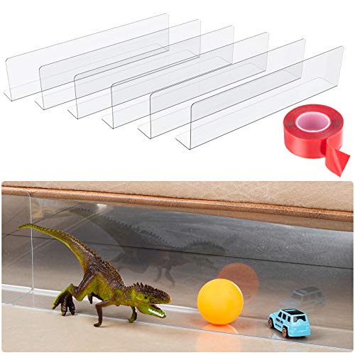 BESTLUBE Unterbett-Blocker für Haustiere, Hunde, 6 Stück, 9,9 cm hoch, Spielzeug-Blocker, sichere PVC-Couch-Blocker mit starkem Klebstoff, Lückenstopper unter Couch oder Bett, um zu verhindern, dass BESTLUBE Unterbett-Blocker für Haustiere, Hunde, 6 Stück, 9,9 cm hoch, Spielzeug-Blocker, sichere PVC-Couch-Blocker mit starkem Klebstoff, Lückenstopper unter Couch oder Bett, um zu verhindern, dass von BESTLUBE