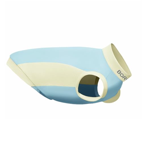 BESTORI Haustier Kleidung Atmungsaktives Hundesommer-T-Shirt leichtes Welpen Bekleidung für Frühling, Sommer, Herbst, Blau 2, M BESTORI Haustier Kleidung Atmungsaktives Hundesommer-T-Shirt leichtes Welpen Bekleidung für Frühling, Sommer, Herbst, Blau 2, M von BESTORI