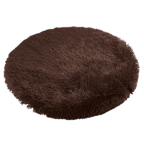 BESTORI Hundebett Flauschig Katzen Schlafplatz Matte Waschbar Hundekissen Haustierbett Weiche Polsterung für Kleine Mittel Große Haustier, Braun 1, 70 x 70 cm BESTORI Hundebett Flauschig Katzen Schlafplatz Matte Waschbar Hundekissen Haustierbett Weiche Polsterung für Kleine Mittel Große Haustier, Braun 1, 70 x 70 cm von BESTORI