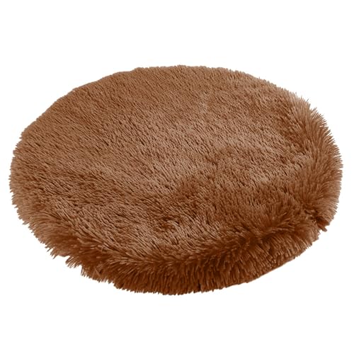 BESTORI Hundebett Flauschig Katzen Schlafplatz Matte Waschbar Hundekissen Haustierbett Weiche Polsterung für Kleine Mittel Große Haustier, Braun 4, 70 x 70 cm BESTORI Hundebett Flauschig Katzen Schlafplatz Matte Waschbar Hundekissen Haustierbett Weiche Polsterung für Kleine Mittel Große Haustier, Braun 4, 70 x 70 cm von BESTORI