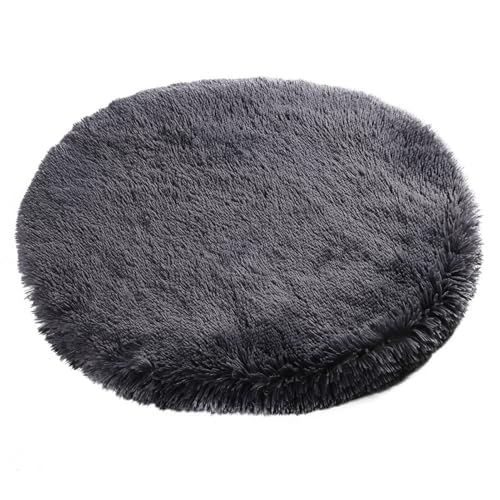 BESTORI Hundebett Flauschig Katzen Schlafplatz Matte Waschbar Hundekissen Haustierbett Weiche Polsterung für Kleine Mittel Große Haustier, Dunkelgrau, 40 x 40 cm BESTORI Hundebett Flauschig Katzen Schlafplatz Matte Waschbar Hundekissen Haustierbett Weiche Polsterung für Kleine Mittel Große Haustier, Dunkelgrau, 40 x 40 cm von BESTORI
