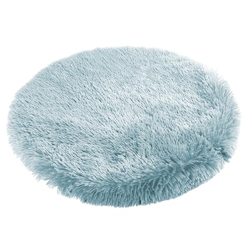 BESTORI Hundebett Flauschig Katzen Schlafplatz Matte Waschbar Hundekissen Haustierbett Weiche Polsterung für Kleine Mittel Große Haustier, Hellblau, 40 x 40 cm BESTORI Hundebett Flauschig Katzen Schlafplatz Matte Waschbar Hundekissen Haustierbett Weiche Polsterung für Kleine Mittel Große Haustier, Hellblau, 40 x 40 cm von BESTORI