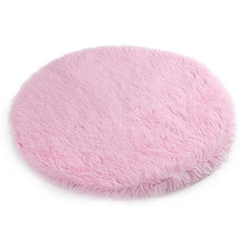 BESTORI Hundebett Flauschig Katzen Schlafplatz Matte Waschbar Hundekissen Haustierbett Weiche Polsterung für Kleine Mittel Große Haustier, Hellrosa, 70 x 70 cm BESTORI Hundebett Flauschig Katzen Schlafplatz Matte Waschbar Hundekissen Haustierbett Weiche Polsterung für Kleine Mittel Große Haustier, Hellrosa, 70 x 70 cm von BESTORI