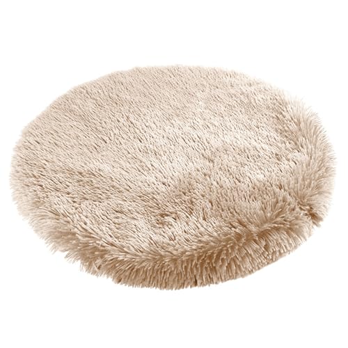 BESTORI Hundebett Flauschig Katzen Schlafplatz Matte Waschbar Hundekissen Haustierbett Weiche Polsterung für Kleine Mittel Große Haustier, Khaki, 70 x 70 cm BESTORI Hundebett Flauschig Katzen Schlafplatz Matte Waschbar Hundekissen Haustierbett Weiche Polsterung für Kleine Mittel Große Haustier, Khaki, 70 x 70 cm von BESTORI