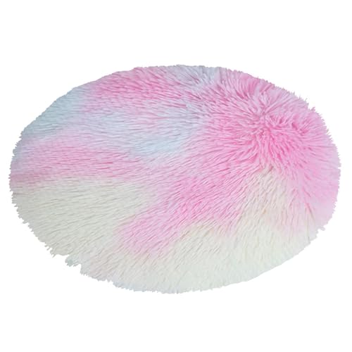 BESTORI Hundebett Flauschig Katzen Schlafplatz Matte Waschbar Hundekissen Haustierbett Weiche Polsterung für Kleine Mittel Große Haustier, Regenbogen, 90 x 90 cm BESTORI Hundebett Flauschig Katzen Schlafplatz Matte Waschbar Hundekissen Haustierbett Weiche Polsterung für Kleine Mittel Große Haustier, Regenbogen, 90 x 90 cm von BESTORI