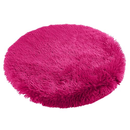 BESTORI Hundebett Flauschig Katzen Schlafplatz Matte Waschbar Hundekissen Haustierbett Weiche Polsterung für Kleine Mittel Große Haustier, Rosenrot, 50 x 50 cm BESTORI Hundebett Flauschig Katzen Schlafplatz Matte Waschbar Hundekissen Haustierbett Weiche Polsterung für Kleine Mittel Große Haustier, Rosenrot, 50 x 50 cm von BESTORI