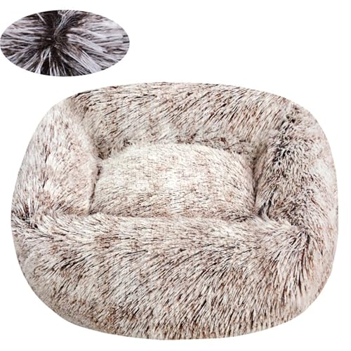BESTORI Hundebett Gradient Katzenbett Flauschig Hundematte mit rutschfeste Unterseite Weiche Haustierbett Maschinenwaschbar Katze Kissen, Khaki, 75 x 65 cm BESTORI Hundebett Gradient Katzenbett Flauschig Hundematte mit rutschfeste Unterseite Weiche Haustierbett Maschinenwaschbar Katze Kissen, Khaki, 75 x 65 cm von BESTORI