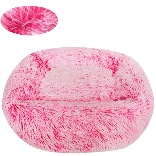 BESTORI Hundebett Gradient Katzenbett Flauschig Hundematte mit rutschfeste Unterseite Weiche Haustierbett Maschinenwaschbar Katze Kissen, Rosenrot, 55 x 45 cm BESTORI Hundebett Gradient Katzenbett Flauschig Hundematte mit rutschfeste Unterseite Weiche Haustierbett Maschinenwaschbar Katze Kissen, Rosenrot, 55 x 45 cm von BESTORI