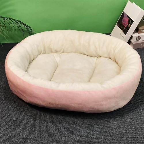 BESTORI Hundebett Katzenbett Maschinenwaschbar Flauschig Hundekissen Weiche Haustierbett Katzen Schlafplatz Matte für Hunde Katze, Rosa 1, 50 x 40 cm BESTORI Hundebett Katzenbett Maschinenwaschbar Flauschig Hundekissen Weiche Haustierbett Katzen Schlafplatz Matte für Hunde Katze, Rosa 1, 50 x 40 cm von BESTORI