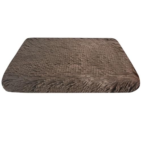 BESTORI Orthopädisches Hundebett Flauschig Weiche Haustierbett Abnehmbar maschinenwaschbar Katzenkissen mit rutschfeste Unterseite, Braun, 75 x 50 cm BESTORI Orthopädisches Hundebett Flauschig Weiche Haustierbett Abnehmbar maschinenwaschbar Katzenkissen mit rutschfeste Unterseite, Braun, 75 x 50 cm von BESTORI
