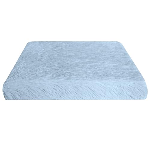 BESTORI Orthopädisches Hundebett Flauschig Weiche Haustierbett Abnehmbar maschinenwaschbar Katzenkissen mit rutschfeste Unterseite, Hellblau, 50 x 40 cm BESTORI Orthopädisches Hundebett Flauschig Weiche Haustierbett Abnehmbar maschinenwaschbar Katzenkissen mit rutschfeste Unterseite, Hellblau, 50 x 40 cm von BESTORI