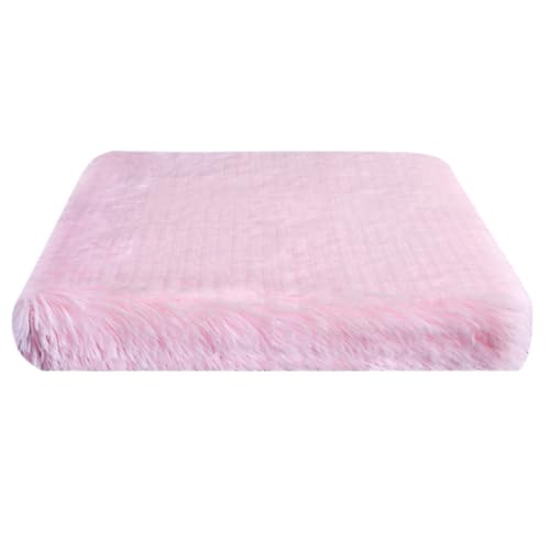 BESTORI Orthopädisches Hundebett Flauschig Weiche Haustierbett Abnehmbar maschinenwaschbar Katzenkissen mit rutschfeste Unterseite, Hellrosa, 75 x 50 cm BESTORI Orthopädisches Hundebett Flauschig Weiche Haustierbett Abnehmbar maschinenwaschbar Katzenkissen mit rutschfeste Unterseite, Hellrosa, 75 x 50 cm von BESTORI