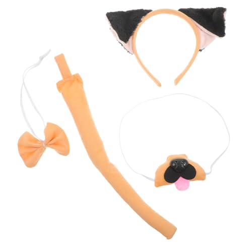 BESTOYARD 1satz Tierkostüm Mit Tierohren Stirnband Und Nase Für Kostümpartys Fasching Und Halloween Flauschiges Und Bequemes Material Wiederverwendbar Niedliches Hundefestival-Design BESTOYARD 1satz Tierkostüm Mit Tierohren Stirnband Und Nase Für Kostümpartys Fasching Und Halloween Flauschiges Und Bequemes Material Wiederverwendbar Niedliches Hundefestival-Design von BESTOYARD